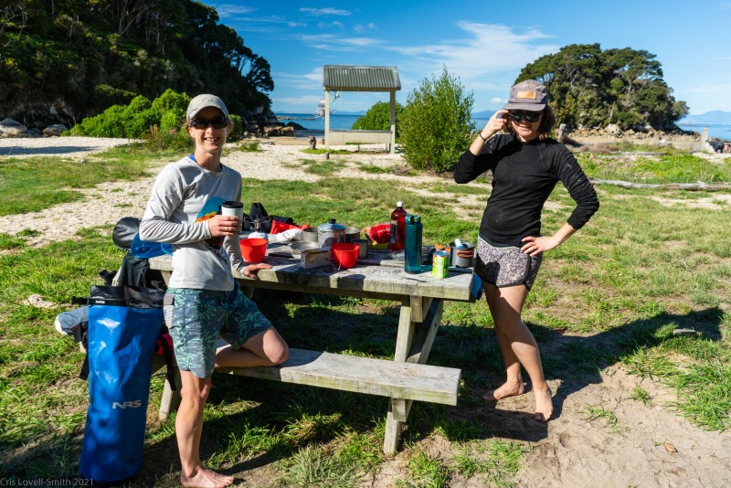 Posing (Seakayaking Abel Tasman April 2021)