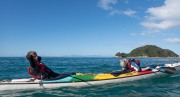 Taking a break (Seakayaking Abel Tasman April 2021)
