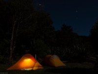 Almost bedtime (Seakayaking Abel Tasman April 2021)