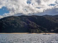Kayaking out (Seakayaking Abel Tasman April 2021)