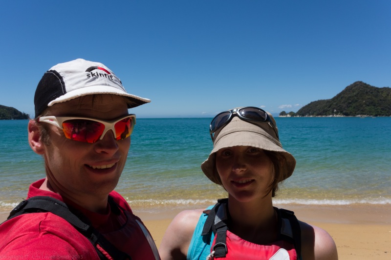 Cris and Leonie (Seakayaking Abel Tasman Dec 2014)