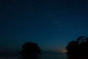 Night sky in Mosquito Bay 2 (Seakayaking Abel Tasman Dec 2014)