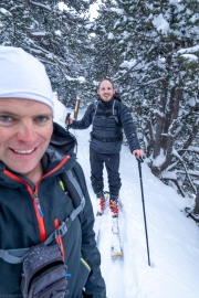 Cris and Johannes (Ski Touring Andorra April 2022)