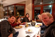 Dinner at Topic (Ski Touring Andorra April 2022)