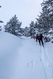 Getting steep (Ski Touring Andorra April 2022)