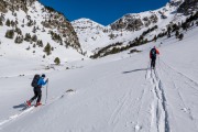 The lads head off (Ski Touring Andorra April 2022)