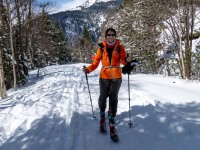 Ari on the track (Ski Touring Andorra April 2022)