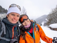 Cris and Ari (Ski Touring Andorra April 2022)