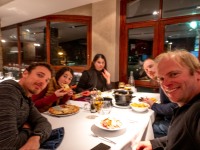 Dinner at Topic (Ski Touring Andorra April 2022)