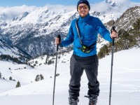 Johannes posing (Ski Touring Andorra April 2022)