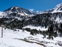 View into the hills (Ski Touring Andorra April 2022)
