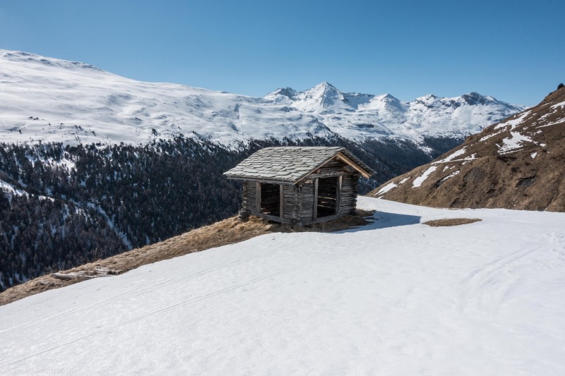 A nice place ot stop (Ski touring Avers March 2019)
