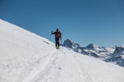 Elmar continues (Ski touring Avers March 2019)