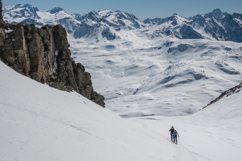 Last slog (Ski touring Avers March 2019)