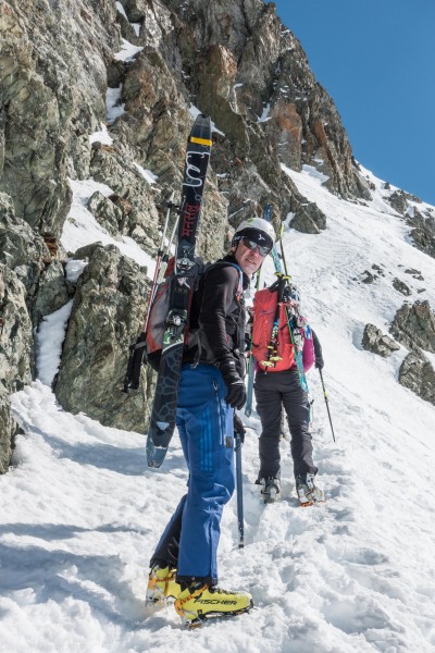 Starting to get serious (Ski touring Avers March 2019)