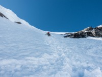 Downclimbing (Ski touring Avers March 2019)