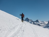 Elmar continues (Ski touring Avers March 2019)