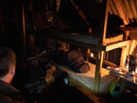 Inside the hut (Ski Touring Camp Stream Hut Aug 2021)