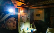 At Snowy Gorge Hut (Ski Touring Snowy Gorge Hut Aug 2021)