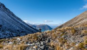 Craig poses (Ski Touring Snowy Gorge Hut Aug 2021)