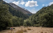 Craig walking (Ski Touring Snowy Gorge Hut Aug 2021)