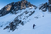 Finally some snow (Ski Touring Snowy Gorge Hut Aug 2021)