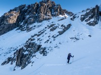 Finally some snow (Ski Touring Snowy Gorge Hut Aug 2021)