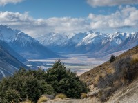 View out (Ski Touring Snowy Gorge Hut Aug 2021)