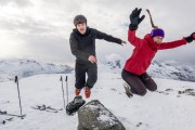 Jumping (Ski Touring Tromso, April 2022)