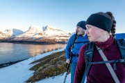 Looking into the distance (Ski Touring Tromso, April 2022)