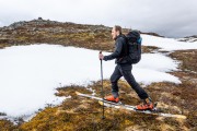 Off on another grass tour (Ski Touring Tromso, April 2022)