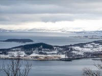 Light in the distance (Ski Touring Tromso, April 2022)