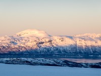 Light on the hills (Ski Touring Tromso, April 2022)