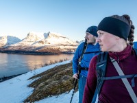 Looking into the distance (Ski Touring Tromso, April 2022)