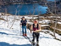 Off to Hatten (Ski Touring Tromso, April 2022)