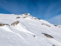 Snow and blue sky (Ski Touring Tromso, April 2022)
