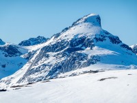 The shark\'s fin (Ski Touring Tromso, April 2022)