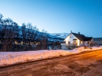 Warm light (Ski Touring Tromso, April 2022)