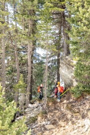 Run out of snow (Ski touring Weidener Huette March 2022)