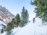 Sidling around the hills (Ski touring Weidener Huette March 2022)