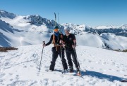 At the summit of Zwölferköpfl (Skitouring Kuehtai March 2019)