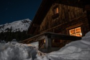 The hut by night (Skitouring Kuehtai March 2019)