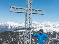 The summit of Zwölferköpfl (Skitouring Kuehtai March 2019)