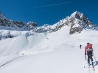Touring up to the Wechnerscharte (Skitouring Kuehtai March 2019)