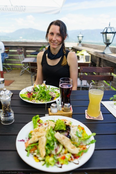Leonie at our favourite castle Finkenstein (Austria)