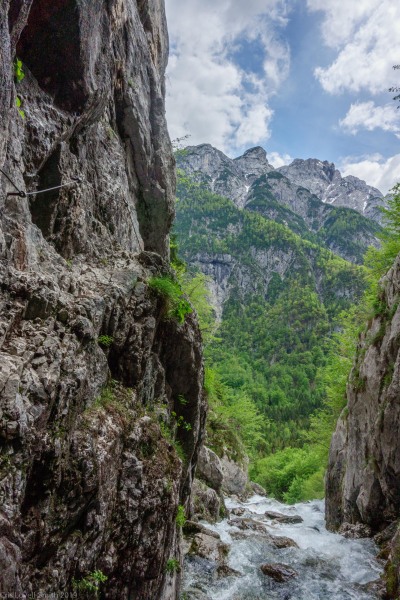 The source of the Soca (Slovenia 2019)
