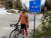 Cris at the Vrsic Pass (Slovenia 2019)