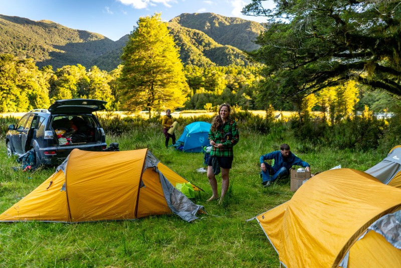 At camp by the Jackson River (Doof trip South Dec 2023)