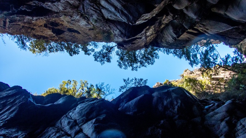 Canyon view to the sky (Doof trip South Dec 2023)