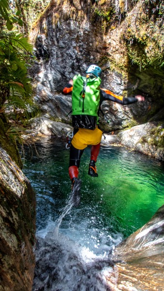 Craig jumping (Doof trip South Dec 2023)